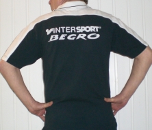 Herren-Polo-Shirt hinten