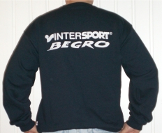 Sweatshirt hinten